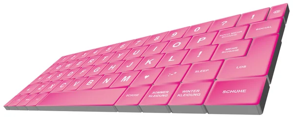 Tastatur Die Me.net dchen . — Foto de Stock