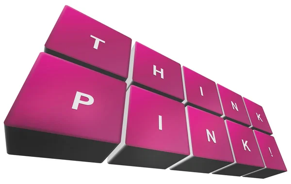 Think Pink — Stock Photo, Image