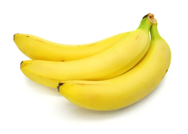 Frutas de plátano aisladas sobre fondo blanco —  Fotos de Stock