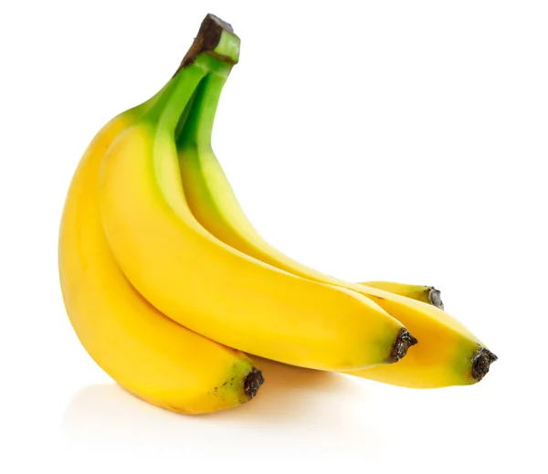 Fresh banana fruits isolated on white — Stock Photo, Image