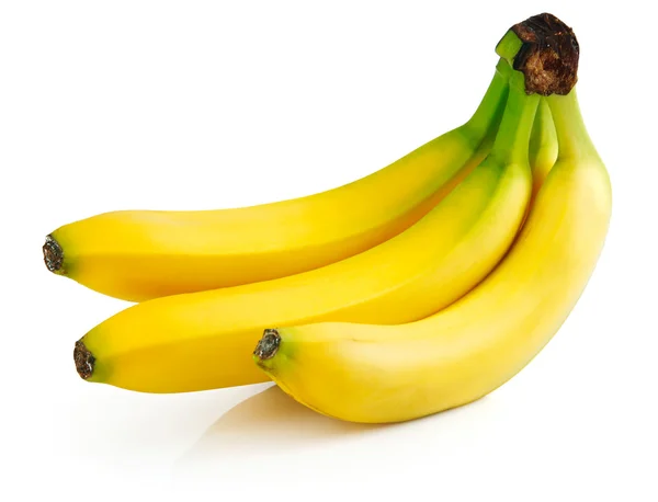 Bananes fraîches isolés — Photo
