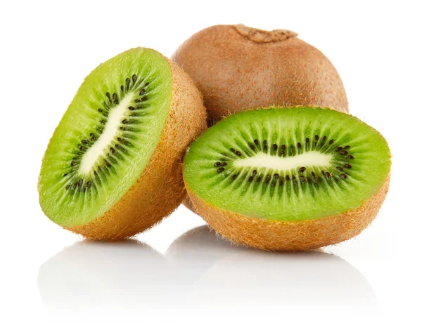 Frutta kiwi freschi con taglio — Foto Stock