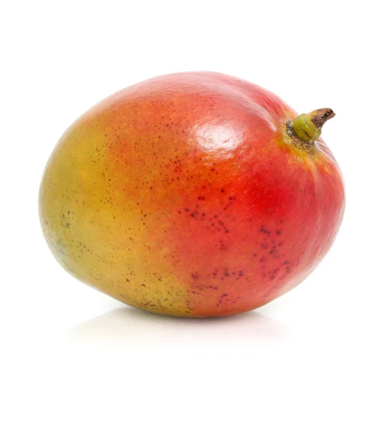 Taze mango meyve üzerinde beyaz izole — Stok fotoğraf