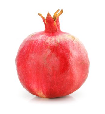 izole kırmızı nar meyve sağlıklı gıda