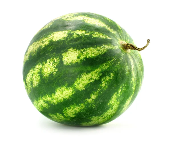 Fruta madura-melón de agua aislado —  Fotos de Stock