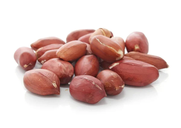 Peanut fruits dried legume isolated — Fotografie, imagine de stoc