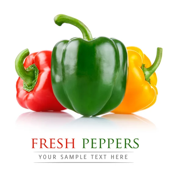 Fresh pepper vegetables