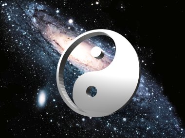 Ying yang uzayda