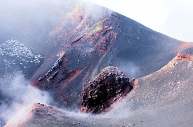 etna yanardağı