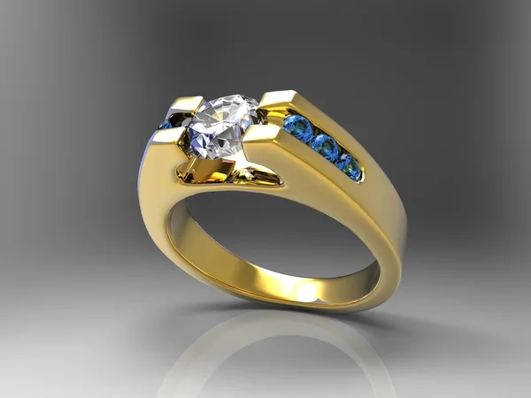 Gyönyörű gyűrű — Stock Fotó