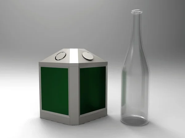 Recyclingglas — Stockfoto