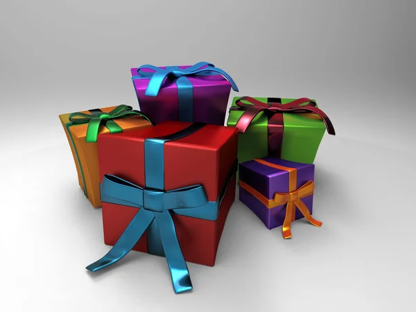 Geschenkpakete — Stockfoto