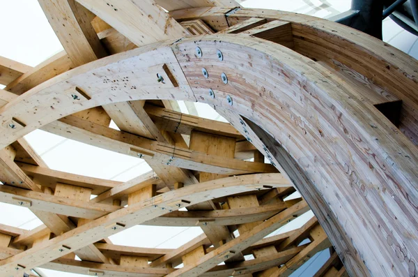 Architettura in legno — Foto Stock