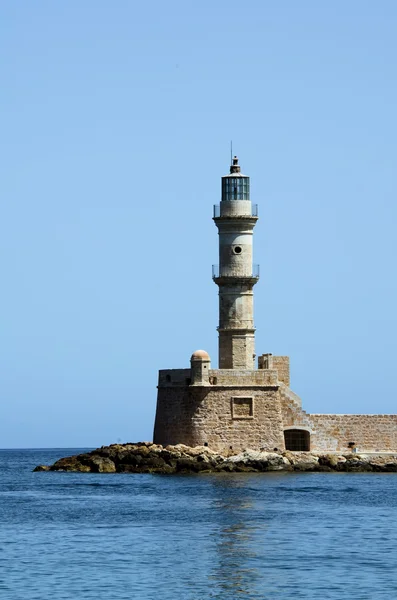 Deniz feneri Hanya — Stok fotoğraf