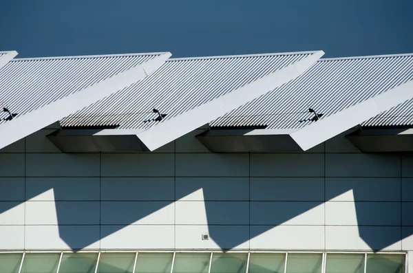 Bílá střecha — Stock fotografie