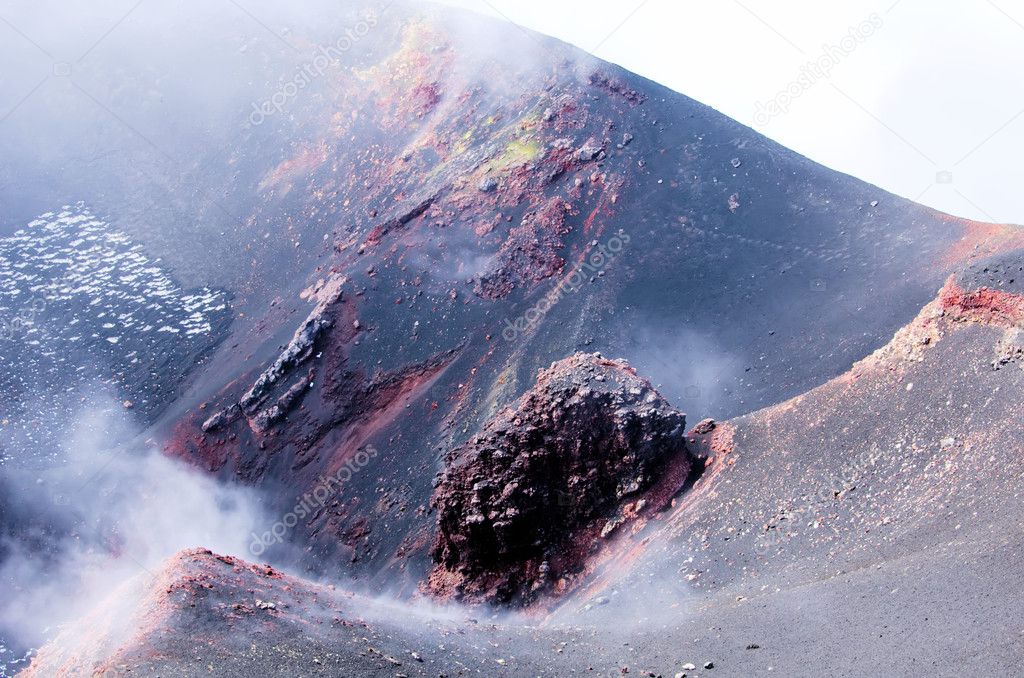 The Etna volcano