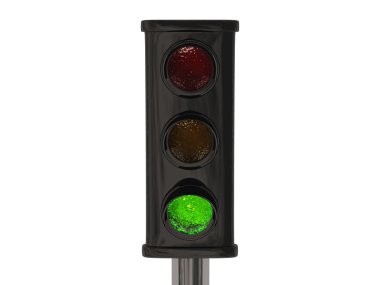 3D renderen traffic-light