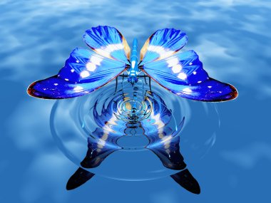 The butterfly clipart