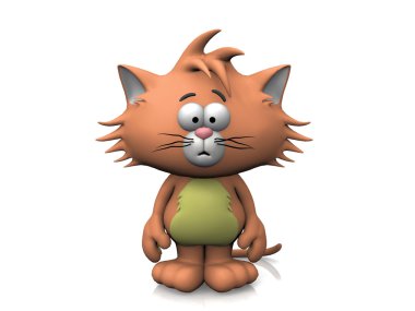 Illustration of a kitty clipart