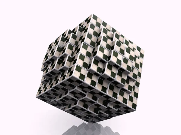 Игровой куб — стоковое фото