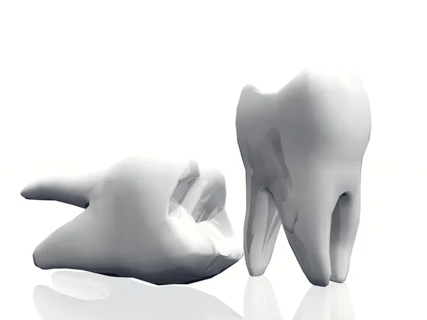 Os dentes — Fotografia de Stock