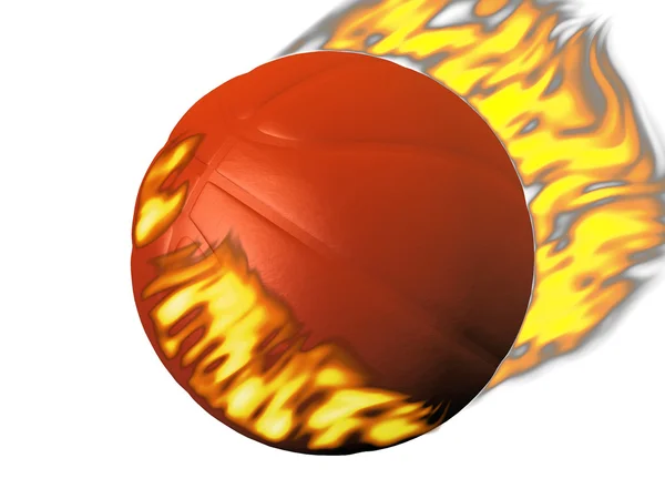 Μπάλα φωτίζεται — Φωτογραφία Αρχείου