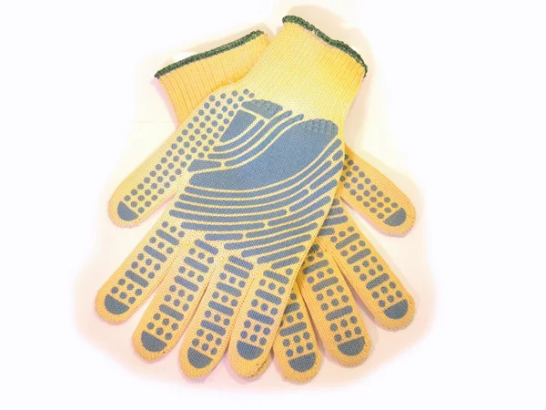 stock image Working gloves on white