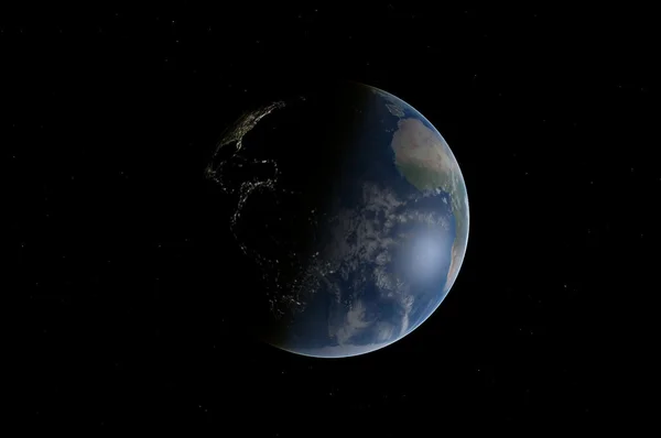行星地球 — 图库照片