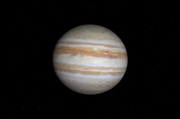 Jupiter im Weltraum — Stockfoto