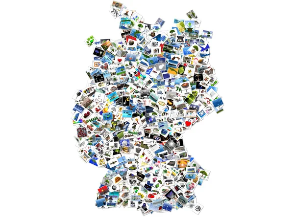Germany in multiple images — Stock Photo, Image