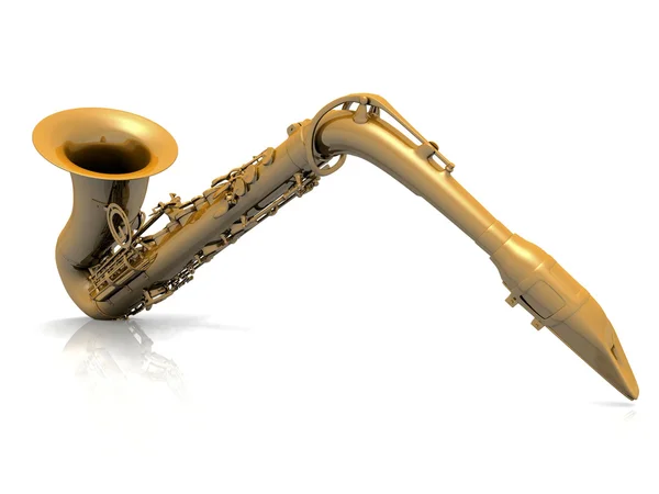 Das Saxophon — Stockfoto