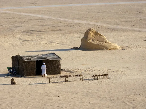 Cabana no deserto — Fotografia de Stock