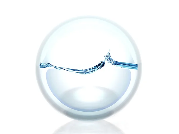 stock image Water in bubble