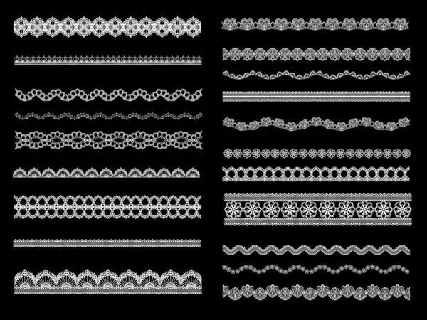 White lace pattern — Stock Photo, Image
