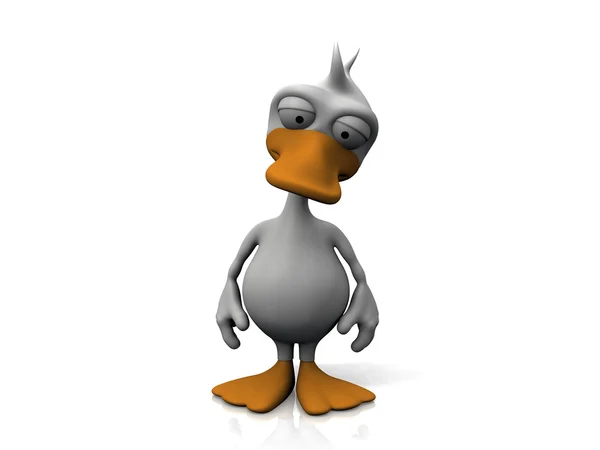 Illustration einer Ente — Stockfoto