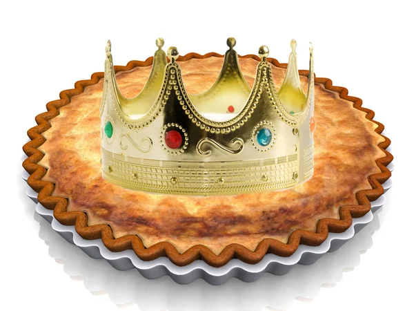 Torta King — Foto de Stock