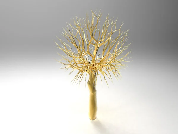 Árvore de ouro — Fotografia de Stock
