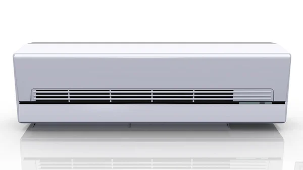 The air conditioner on a white background — Stock Photo, Image