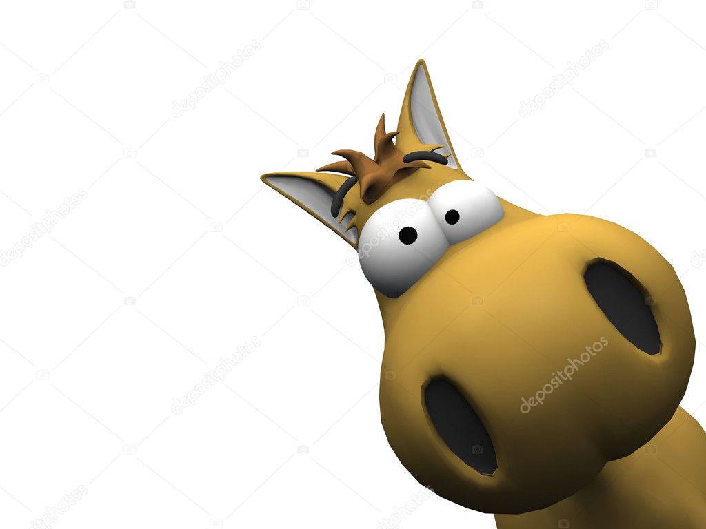 Funny horse