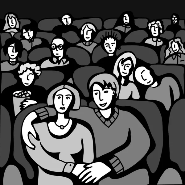 stock vector in Cinema.