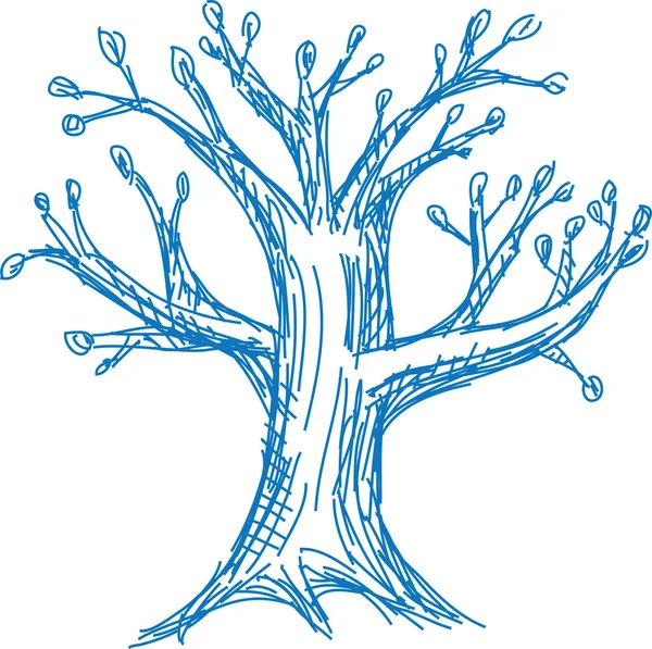 L'arbre . — Image vectorielle