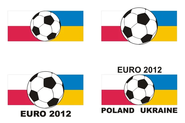 stock vector Soccer - Euro 2012 Poland Ukraine