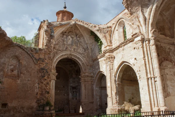 Monasterio en ruinas Εικόνα Αρχείου