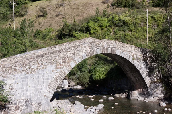 Antiguo "Pont Nou" de Canfranc — Foto de Stock