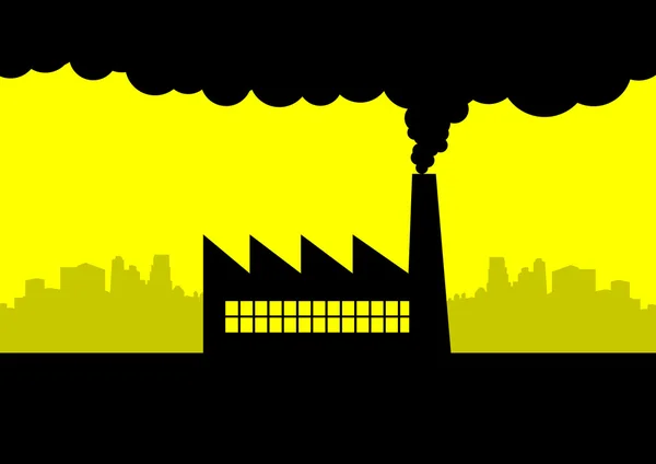 POLLUTION และ — ภาพเวกเตอร์สต็อก