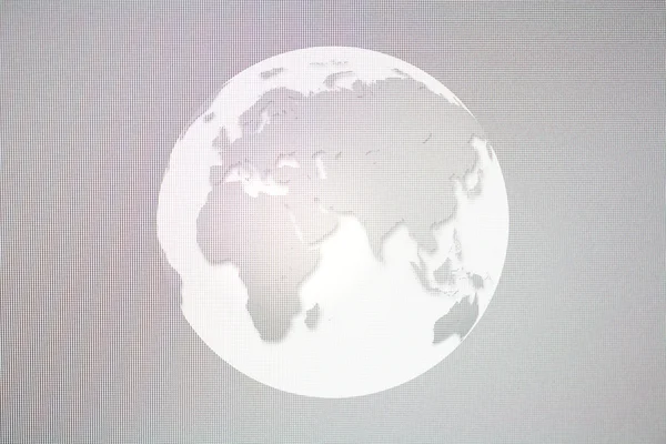 Pixelated Earth — Stock Photo, Image