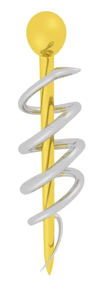 Rod of Asclepsis — Stock Photo, Image
