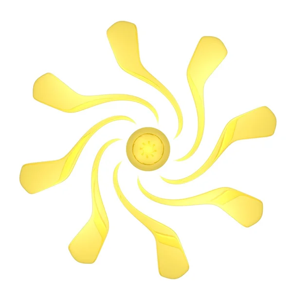 Símbolo solar — Fotografia de Stock