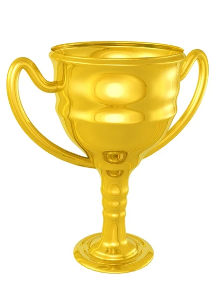 Золотая чаша — стоковое фото