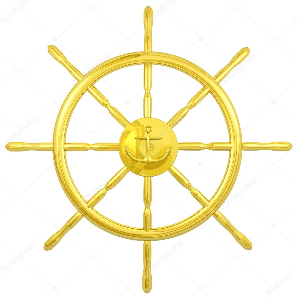 Gold navy wheel